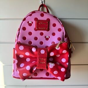 Minnie Mouse Valentine’s Day Loungefly Backpack